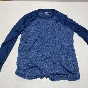 🏷️ Wondernation Navy Blue Baseball Shirt – XL (14-16) – Boys